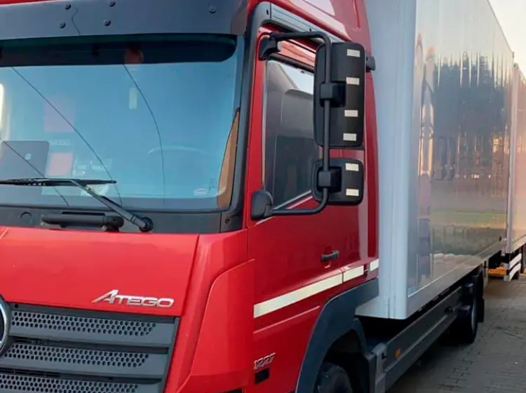 Автопоезд фургон 115 м3, Mercedes Atego 1227 L, 2016 год, г/п 11 тонн - фото 7