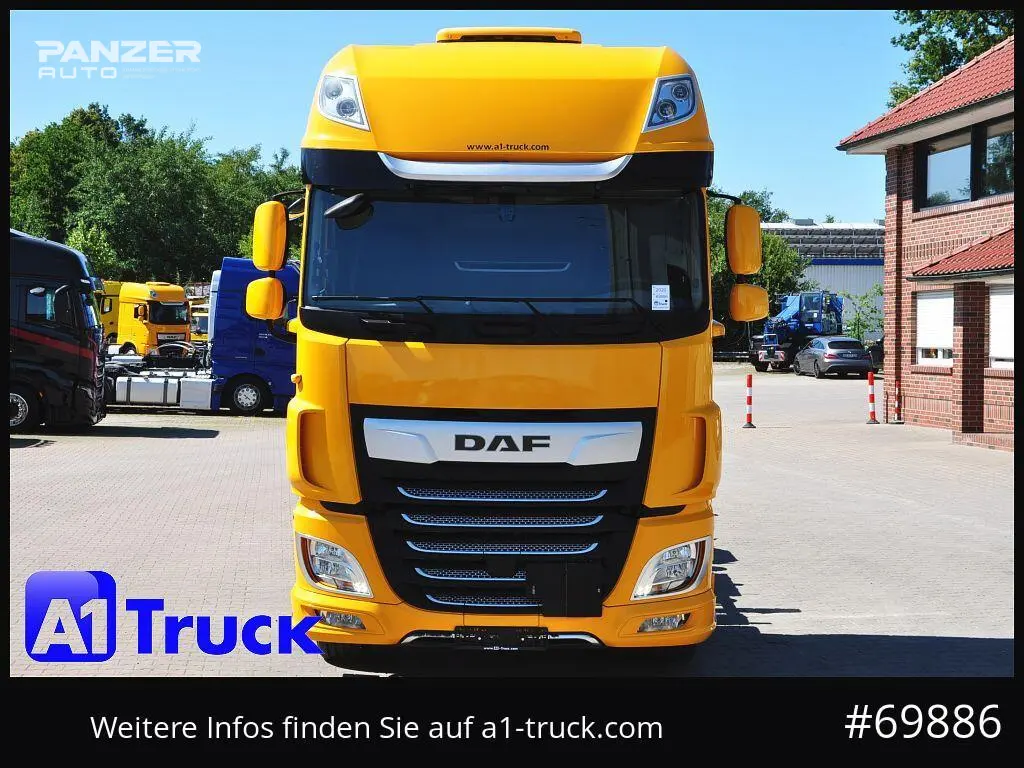 Грузовой автомобиль DAF XF 480, 2019 год, 15 тонник, 6x2, контейнеровоз BDF, гидроборт - фото 7