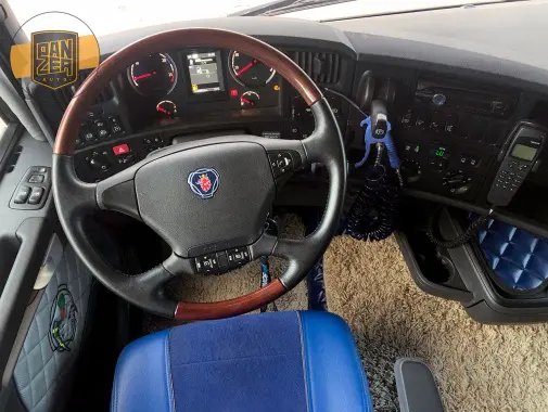 Тягач Scania R450 Streamline, 2014 г, АКПП, кабина Topline, работал на Европу - фото-детальных 3