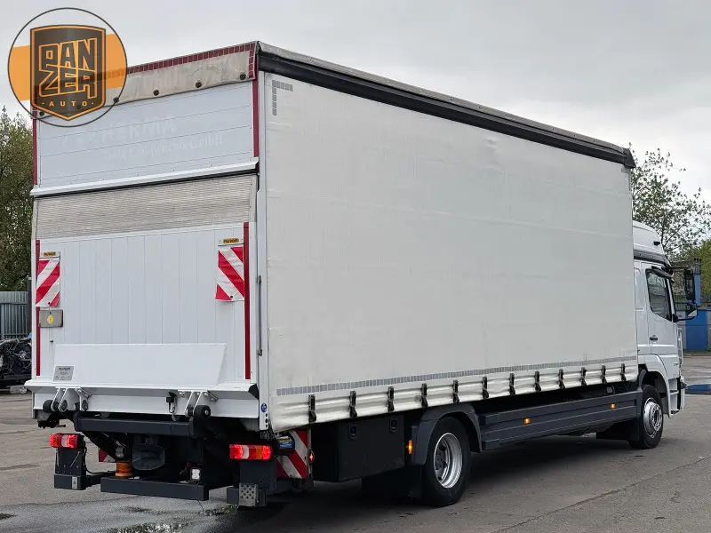 Грузовик тентованный Mercedes Atego 1230, 2018 год | photo 1