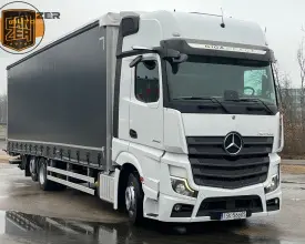 Грузовик тентованный Mercedes Actros 2542, 2019 год | photo 0
