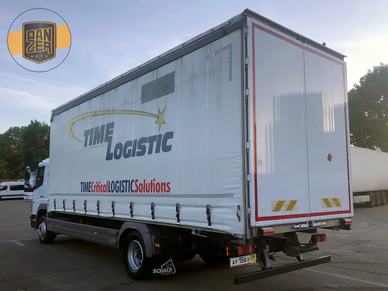 Грузовик тентованный Mercedes Atego 1229, 2013 год | photo 1