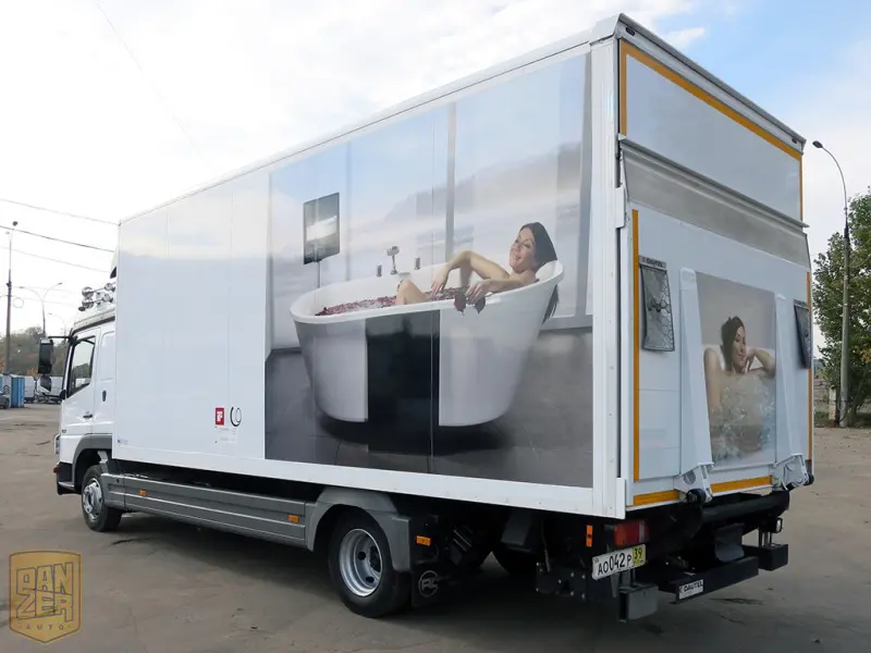 Грузовой фургон Mercedes Atego 822, 2011 год | photo 1