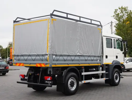 Новый MAN TGM 15.250, полноприводный грузовик со сдвоенной кабиной - фото