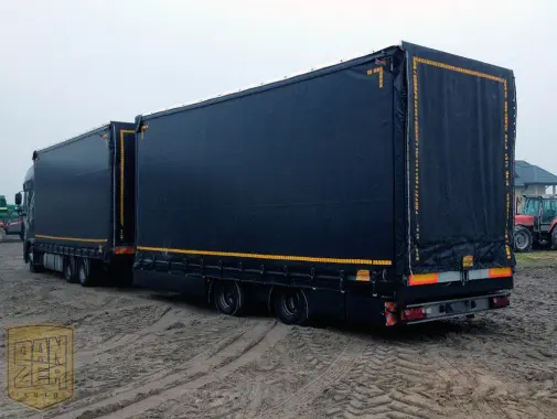 Автопоезд 120 кубов. DAF XF 105.460 + прицеп, полная штора, все загрузки, г/п 31т, полная комплектация. - фото