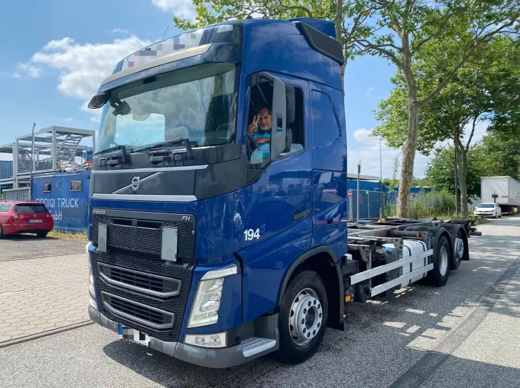 Volvo FH 460, БДФ контейнеровоз 6x2 из Германии, 2014 г, г/п 16 тонн - фото 8