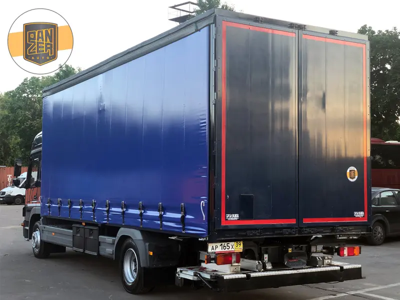 Грузовик тентованный Mercedes Atego 1229, 2012 год | photo 1