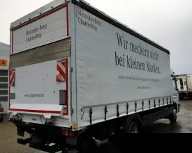 Грузовик тентованный Mercedes Atego 1230, 2015 год | 1