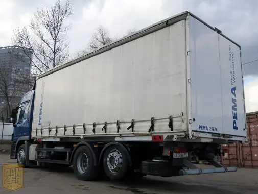 Продажа грузовика Mercedes Actros 2544, 2011 г, штора 48 м3 - фото