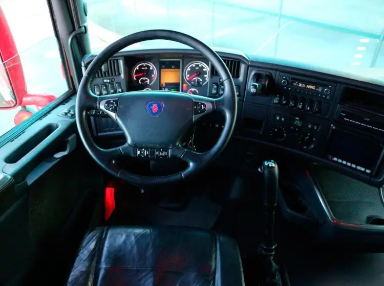 Scania R480, 2013г, рефрижератор 53 м3, гидроборт, без пробега по РФ - фото 4