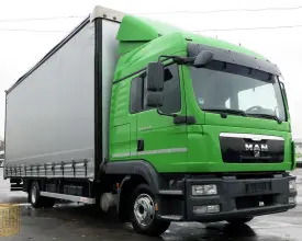 Грузовик тентованный MAN TGL 12.220, 2010 год | photo 0