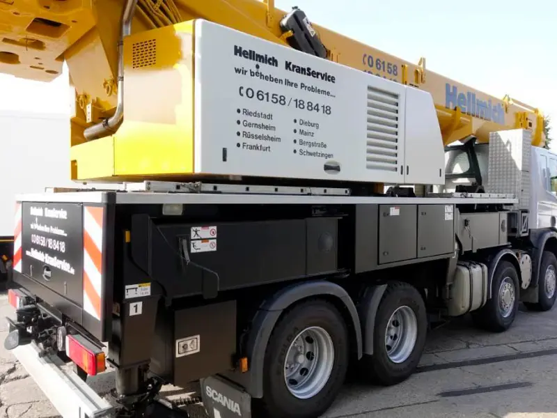 Автокран Scania P 420, LIEBHERR LTF 1060-4.1, 2010 год | 1