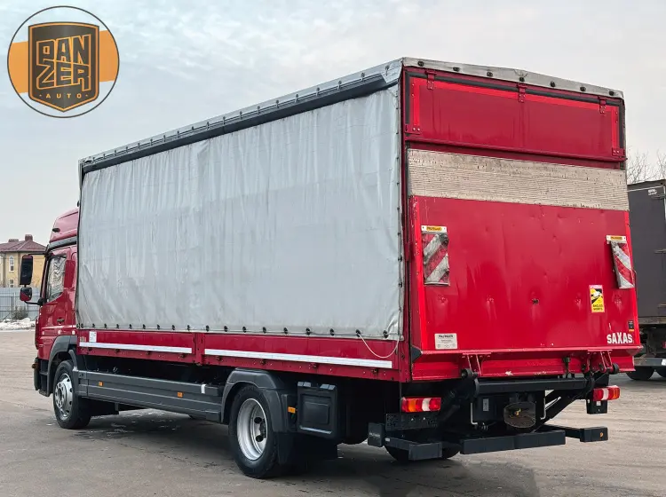Mercedes Atego 1223, 2018 год, штора-борт 44 м3, гидроборт купить из Германии 9