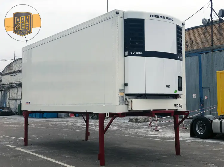 Съемный кузов БДФ Schmitz тушевоз, установка Thermo King SL-100e - фото