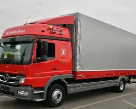 Грузовик тентованный Mercedes Atego 1224, 2011 год | photo 0