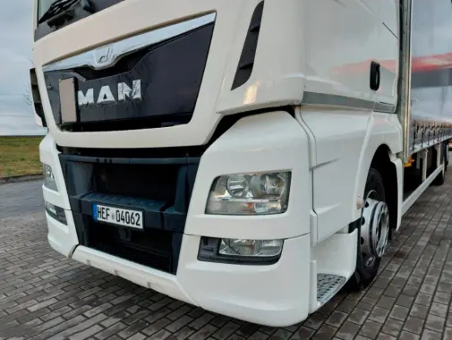 Кубовик MAN TGX 26.440, 6х2, 2015 год, штора 71 куб, 24 европалета, гидроборт, без пробега по РФ - фото 13