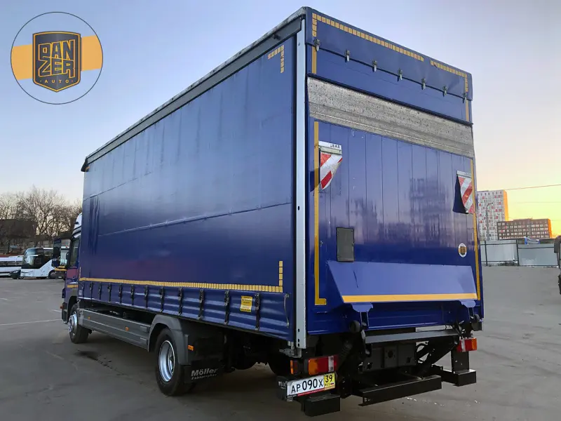Грузовик тентованный Mercedes Atego 1224, 2013 год | photo 1