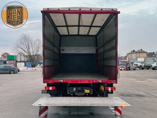 Mercedes Atego 1223, 2018 год, штора-борт 44 м3, гидроборт купить из Германии 2