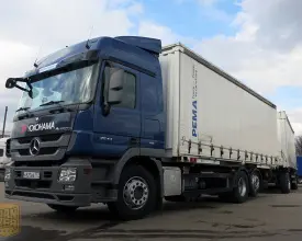 Автопоезд Schmitz Actros 2544 95 кубов, 2011 год | 0