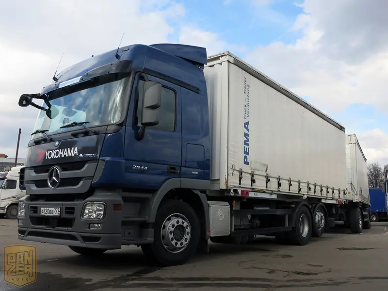 Автопоезд Schmitz Actros 2544 95 кубов, 2011 год | photo 0