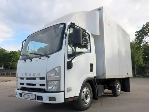 Isuzu NLR 85, 2010 г, фургон 13 кубов, категория В - фото