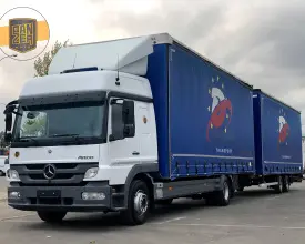 Автопоезд Mercedes Atego 1229 120 кубов, 2013 год | 0