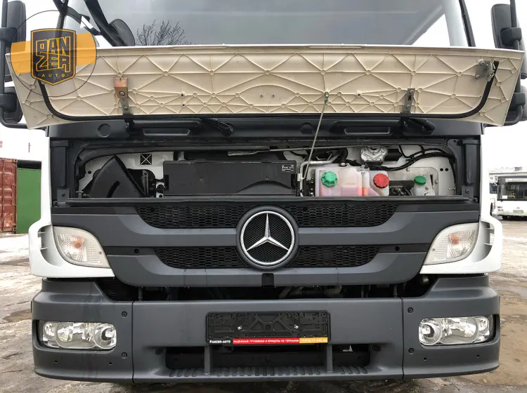 Mercedes Atego 1218L, 2017 г, шторно-бортовой 45 м3, гидролифт - фото 18