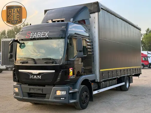 man tgm 12.250, 2015 года, штора 60 кубов, ворота 8