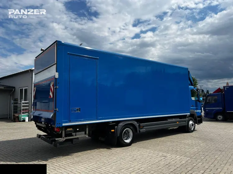 Грузовик Mercedes Atego 1224, 2020 год, фургон промтоварный м3 с гидробортом - фото 9