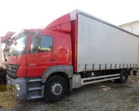 Грузовик тентованный Mercedes Axor 1829, 2011 год | 0