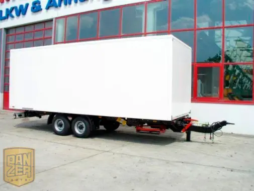 Tang ZP 107, прицеп-тандем 38м3 фургон, сквозная загрузка, верхний зацеп, регулируемое по высоте дышло - фото 8
