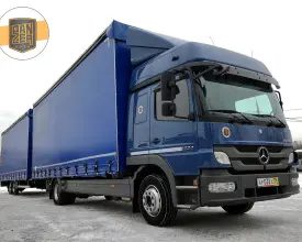 Автопоезд Mercedes Atego 1224 120 кубов, 2013 год | 0