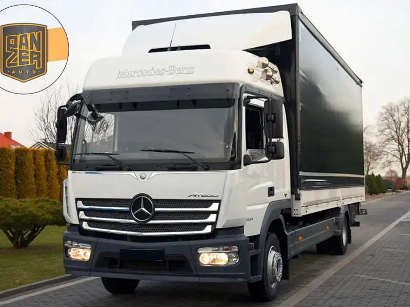 Грузовик тентованный Mercedes Atego 1224, 2015 год | photo 0