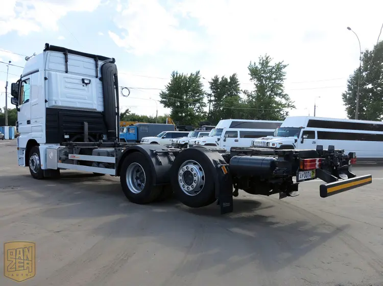 Mercedes Actros 2544 LL, 6х2 шасси-контейнеровоз БДФ - фото