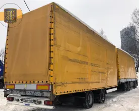 Автопоезд Mercedes Actros 2541 120 кубов, 2005 год | 1