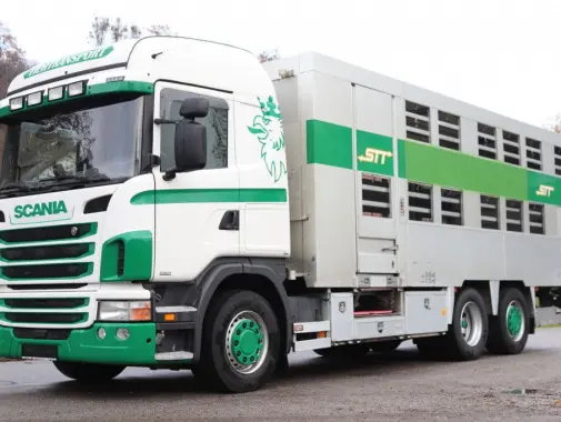 Scania G420, скотовоз, 2 этажа, гидравлический пандус, 2 спальника, 2012г - фото