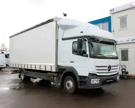 Грузовик тентованный Mercedes Atego 1230, 2015 год | 1