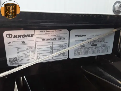 	 Товар для анкора: полуприцеп krone profi liner 8