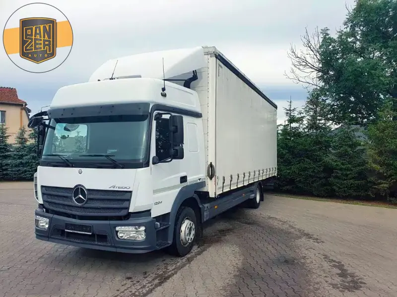 Грузовик тентованный Mercedes Atego 1224, 2014 год | photo 0