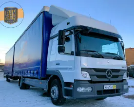 Автопоезд Mercedes Atego 1229 120 кубов, 2014 год | photo 0