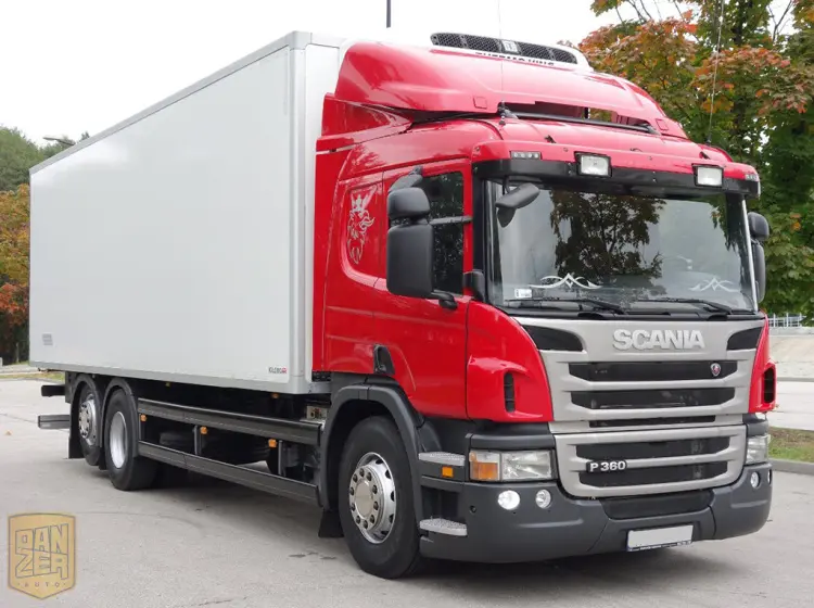 Scania P360, 6х2, 2012г, рефрижератор 52 м3, спальник, механика - фото 6