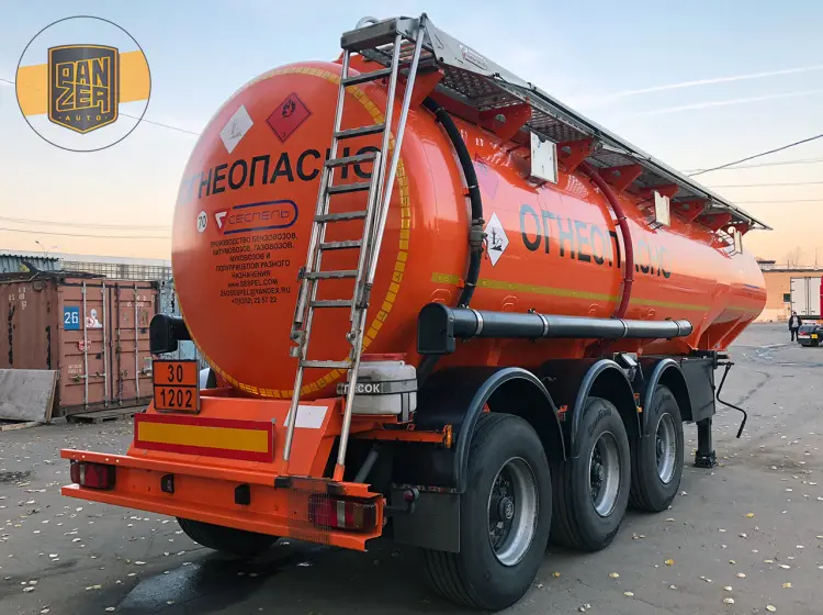 Полуприцеп-цистерна Сеспель, 28м3 для светлых нефтепродуктов - фото 9