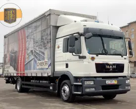 Грузовик тентованный MAN TGM 12.250, 2013 год | photo 0