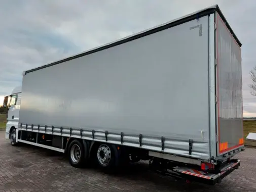 Кубовик MAN TGX 26.440, 6х2, 2015 год, штора 71 куб, 24 европалета, гидроборт, без пробега по РФ - фото 9