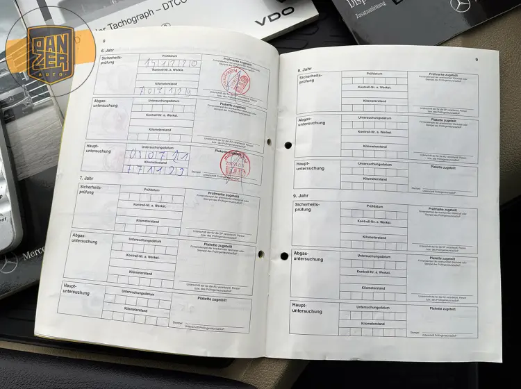 Мерседес Актрос 2542, 6х2 кубовик штора 60 кубов, 2015 г, 2 спальных места, без пробега по РФ - фото 36