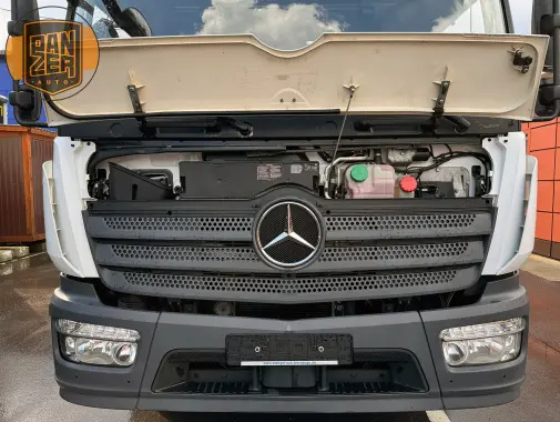 mercedes atego 1224, 2018 год, фургон 50 кубов, гидроборт 17