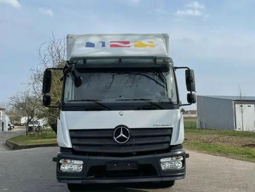 Фургон Mercedes Atego 1221 L, 2015 год, боковая дверь, 18 палет, гидролифт, без пробега по РФ - фото 7