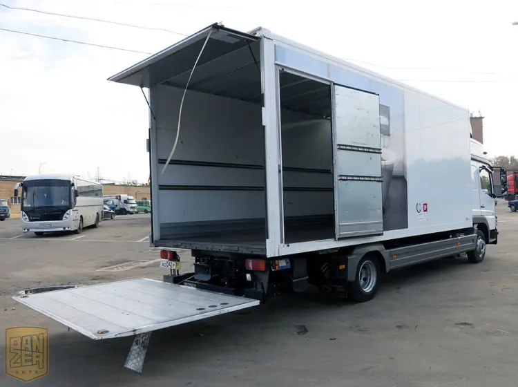 Mercedes-Benz Atego 822L, фургон - гидролифт, 2011г., высокая кабина - фото 10