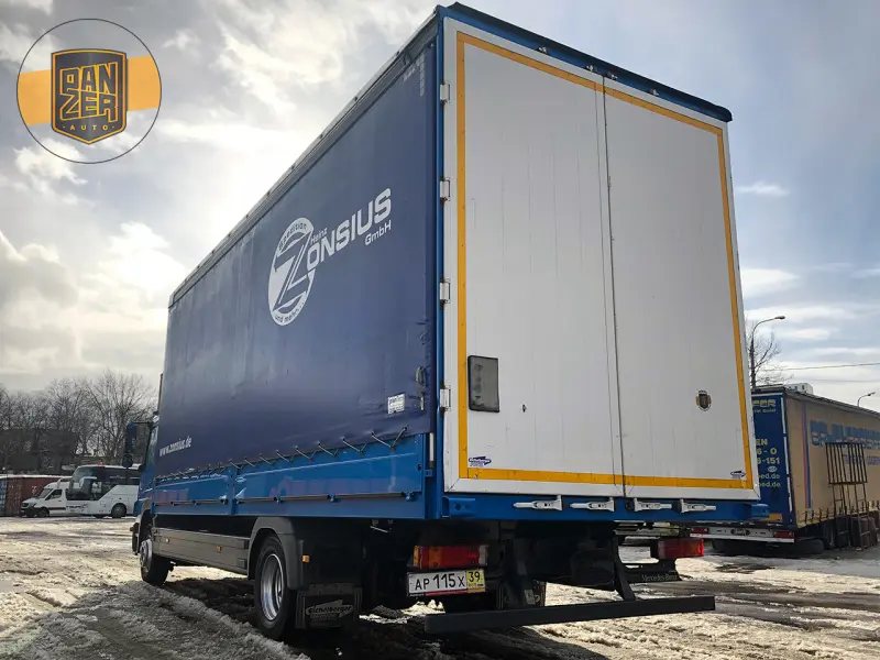 Грузовик тентованный Mercedes Atego 1224, 2012 год | photo 1