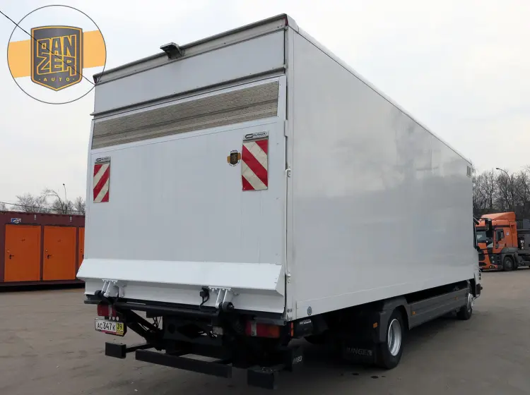 Mercedes Atego 818 L, изотермический фургон 7.3 м, 2012 г, гидроборт - фото